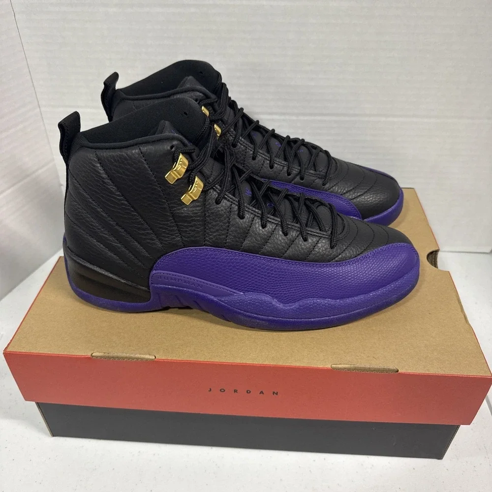 Air Jordan 12 Retro 'Field Purple' Sneakers 2023 Size 11 CT8013-057
